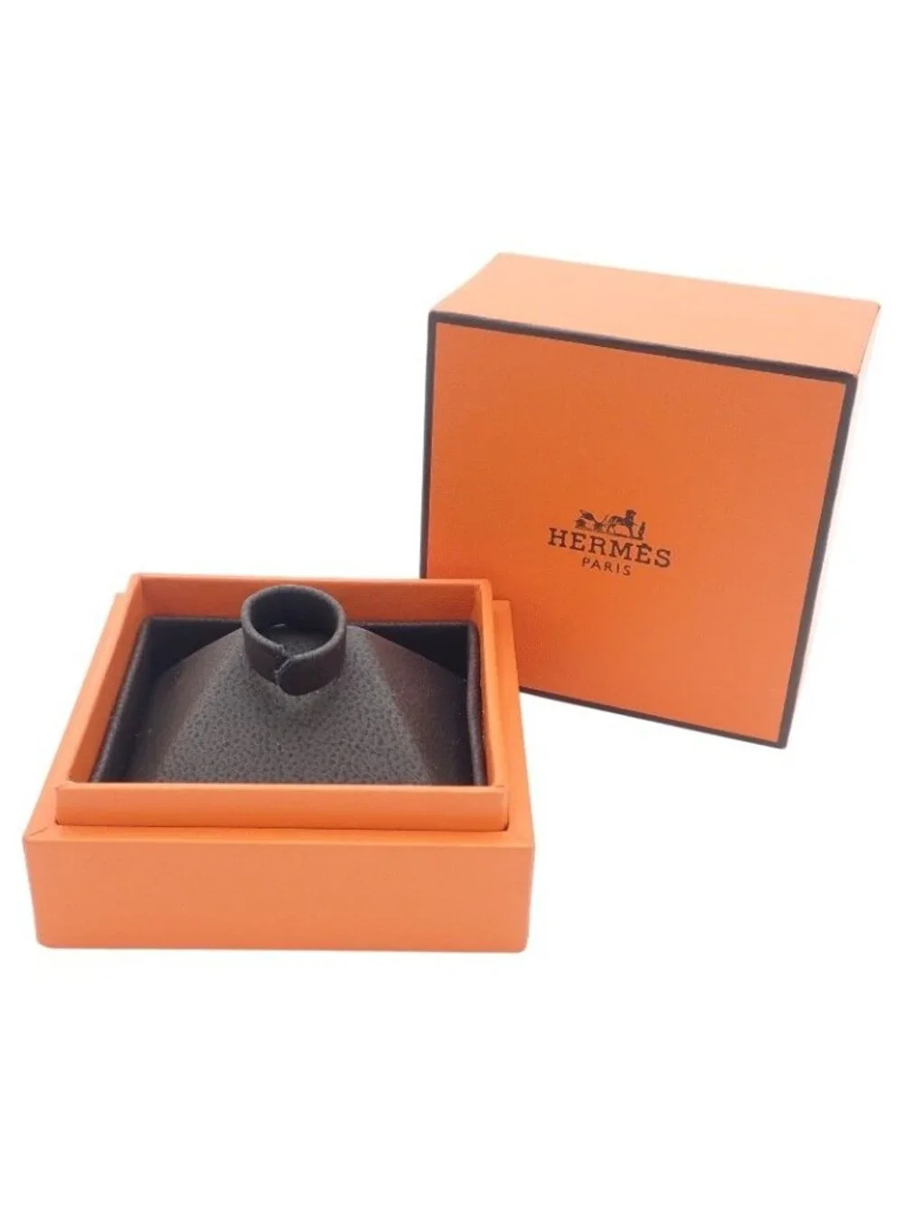 Hermes Ever Chaine D'Ancre 49 Ring 925 Sterling Silver with Simple Box